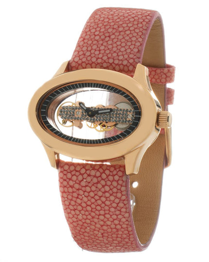 Folli Follie Multicolor Leather Dress Watch