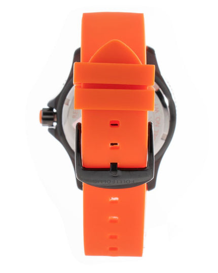Folli Follie Orange Plastic Sport Watch