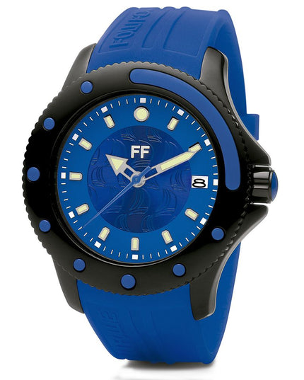 Folli Follie Blue Synthetic Sport Watch