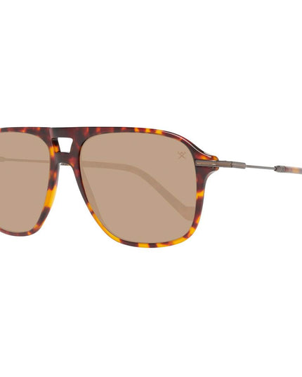 Hackett Brown Acetate Sunglasses