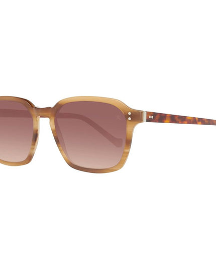 Hackett Brown Acetate Sunglasses