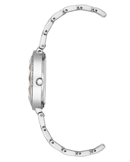 Juicy Couture Silver Metal Dress Watch