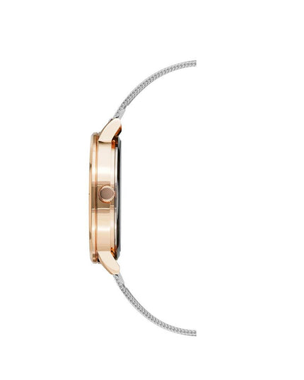 Juicy Couture Silver Stainless Steel Dress Watch