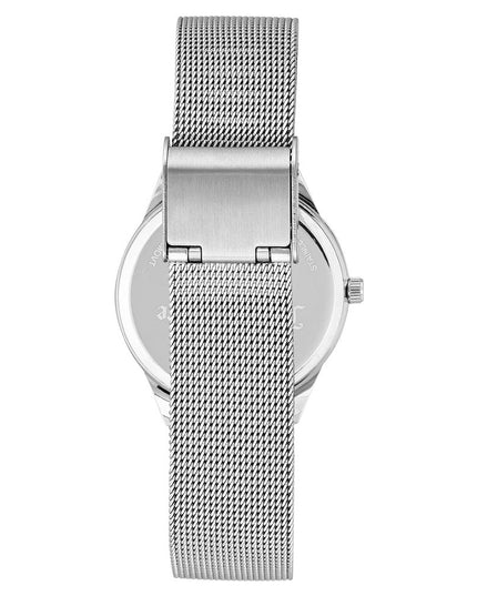 Juicy Couture Silver Stainless Steel Dress Watch