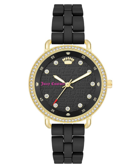 Juicy Couture Black Metal Dress Watch