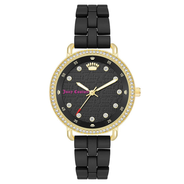 Juicy Couture Black Metal Dress Watch