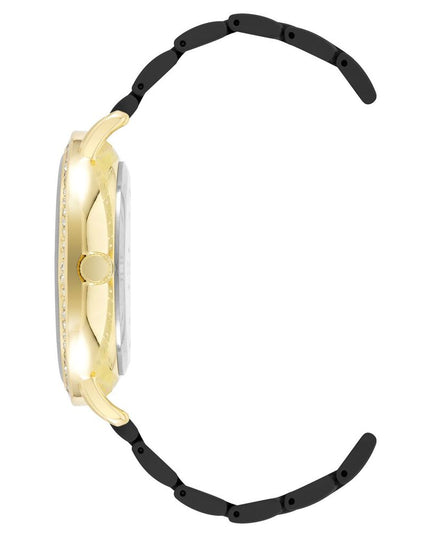 Juicy Couture Black Metal Dress Watch