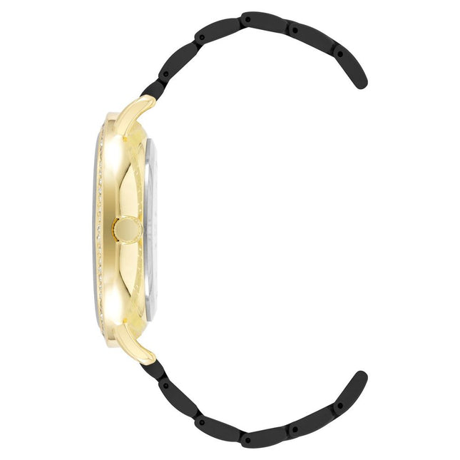 Juicy Couture Black Metal Dress Watch