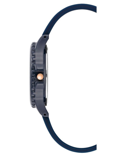 Juicy Couture Blue Synthetic Dress Watch