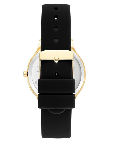 Juicy Couture Black Synthetic Dress Watch