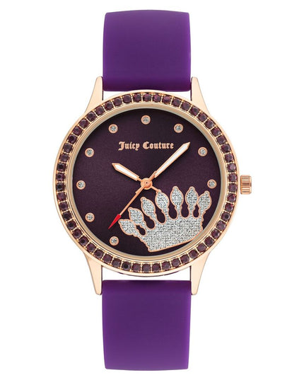 Juicy Couture Purple Synthetic Dress Watch