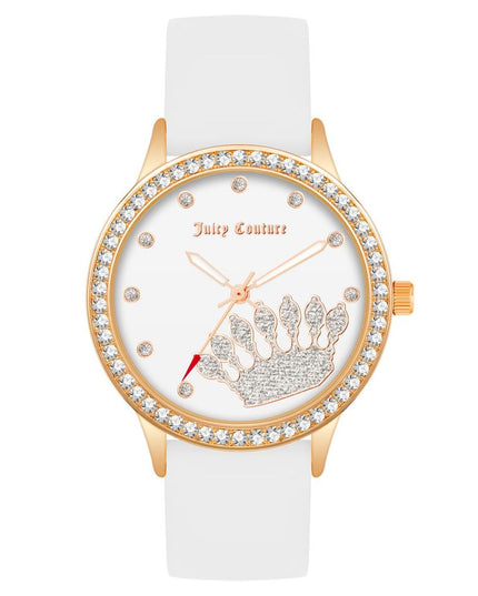 Juicy Couture White Synthetic Dress Watch