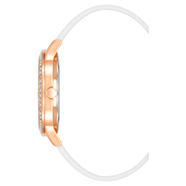 Juicy Couture White Synthetic Dress Watch