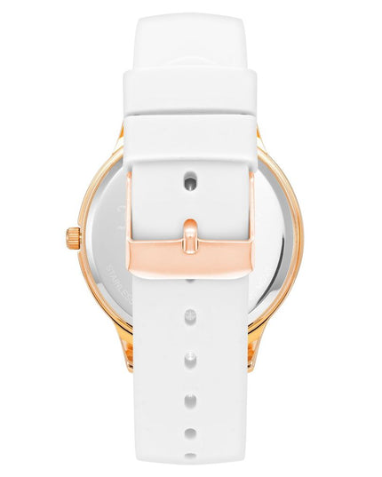 Juicy Couture White Synthetic Dress Watch