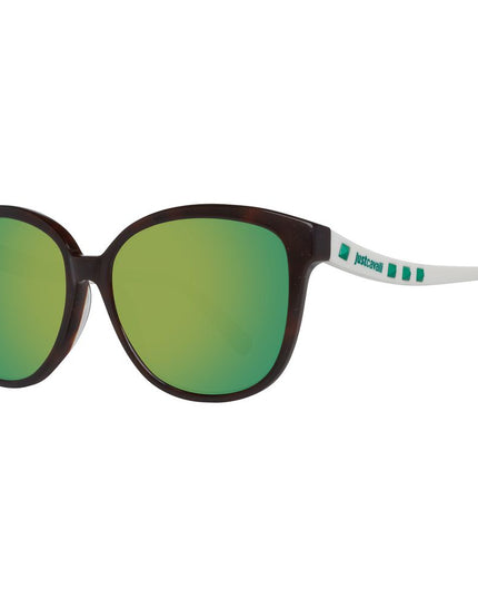Just Cavalli Brown Plastic Sunglasses