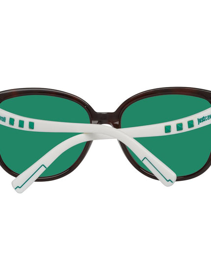 Just Cavalli Brown Plastic Sunglasses