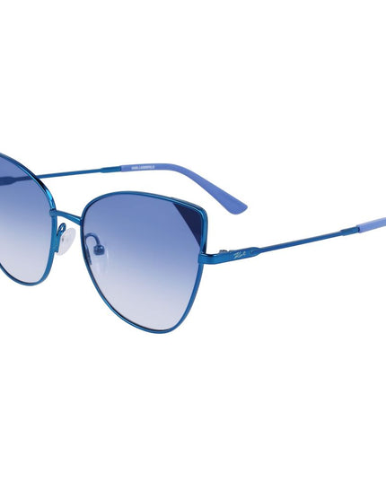 Karl Lagerfeld Blue Metal Sunglasses