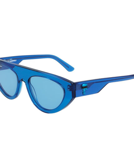 Karl Lagerfeld Blue Acetate Sunglasses