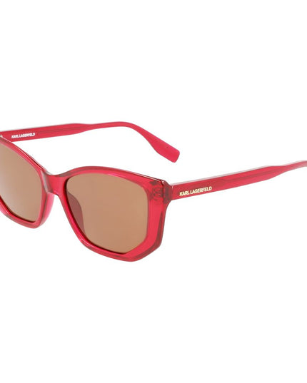 Karl Lagerfeld Red Injected Sunglasses