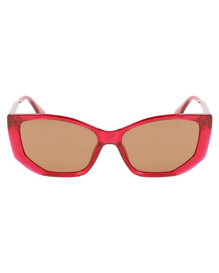 Karl Lagerfeld Red Injected Sunglasses