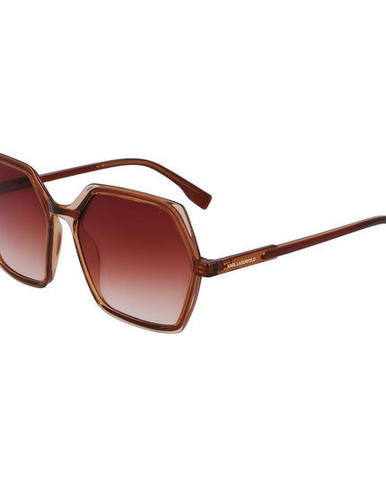 Karl Lagerfeld Brown Injected Sunglasses