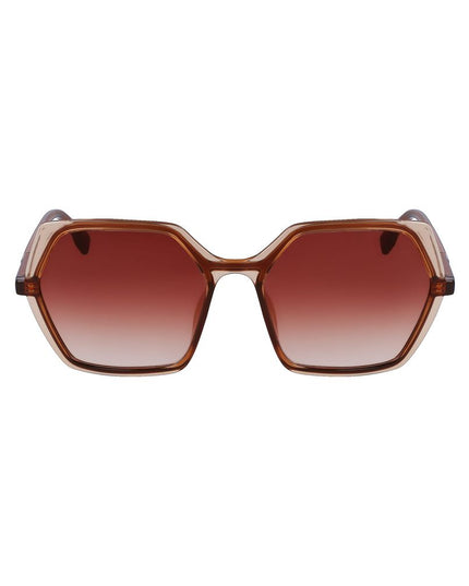Karl Lagerfeld Brown Injected Sunglasses