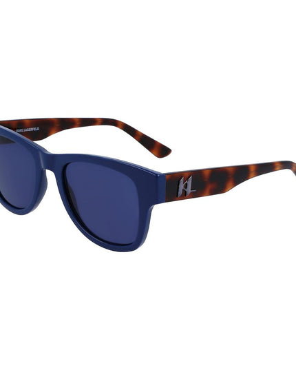 Karl Lagerfeld Blue Injected Sunglasses