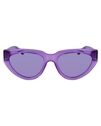 Karl Lagerfeld Purple Injected Sunglasses