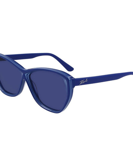 Karl Lagerfeld Blue Acetate Sunglasses