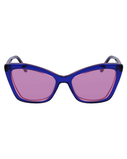 Karl Lagerfeld Blue Acetate Sunglasses