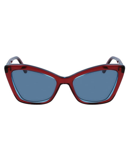 Karl Lagerfeld Red Acetate Sunglasses