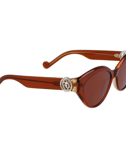 Liu Jo Brown Acetate Sunglasses