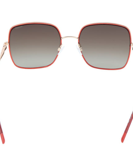 Hugo Boss Red Metal Sunglasses