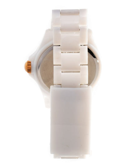 Lorus White Plastic Dress Watch