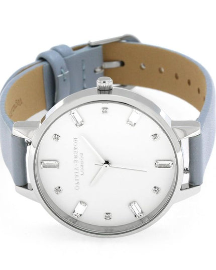 Olivia Burton Blue Artificial Leather Dress Watch