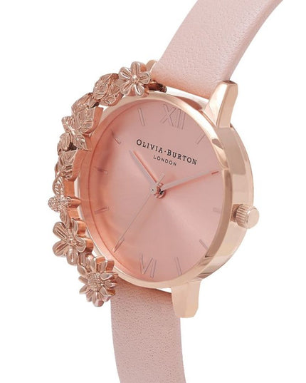 Olivia Burton Multicolor Artificial Leather Dress Watch