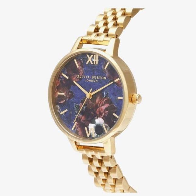 Olivia Burton Gold Stainless Steel Dress Watch