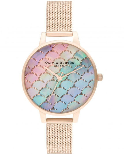 Olivia Burton Multicolor Stainless Steel Dress Watch