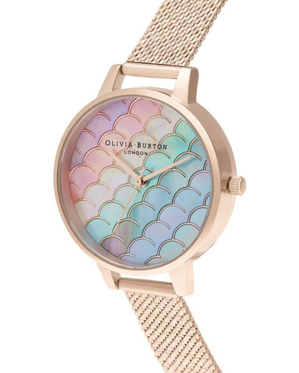 Olivia Burton Multicolor Stainless Steel Dress Watch