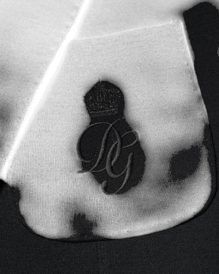 Dolce & Gabbana Black Wool Single Breasted Formal Blazer