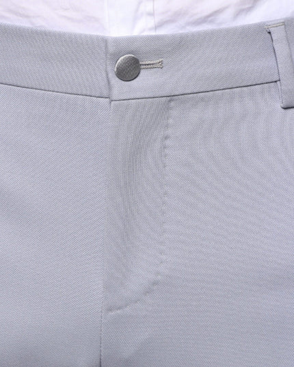 Dolce & Gabbana Light Gray Wool Formal Dress Pants