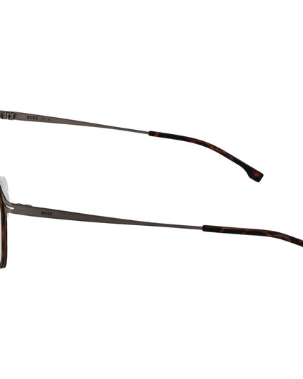 Hugo Boss Brown Stainless Steel Glasses (Frames)