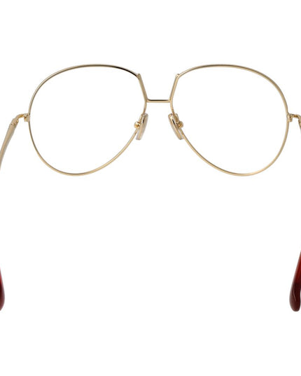 Max Mara Orange Metal Glasses (Frames)