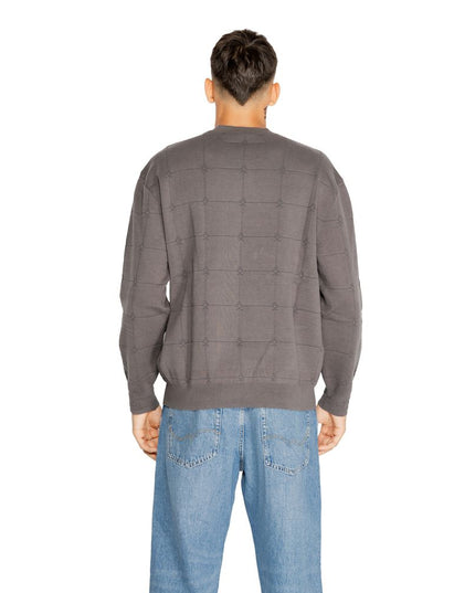 Armani Exchange Gray Cotton Sweatshirt