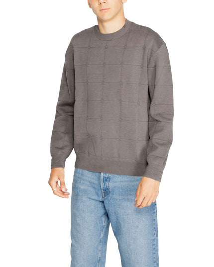 Armani Exchange Gray Cotton Sweatshirt