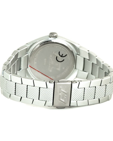 Chronotech Silver Stainless Steel Bracelet Watch