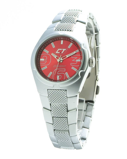 Chronotech Silver Stainless Steel Dress Watch