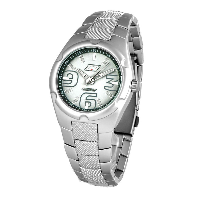 Chronotech Silver Polycarbonate Dress Watch