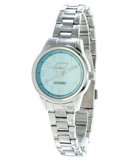 Chronotech Silver Stainless Steel Bracelet Watch