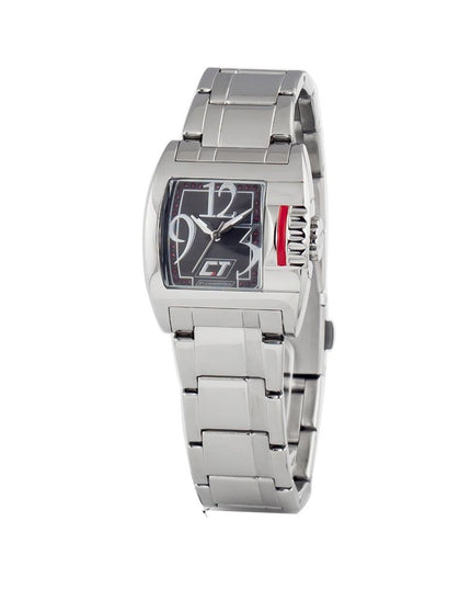 Chronotech Silver Stainless Steel Dress Watch